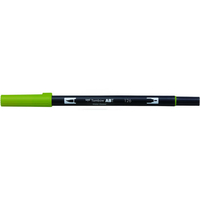 トンボ鉛筆 デュアルブラッシュペン ABT Light Olive F039935-AB-T126