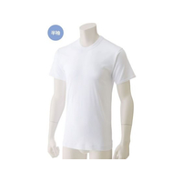 ケアファッション 半袖丸首シャツ(2枚組)(紳士) ホワイト M FCP5256-03802001