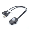 タイムリー USB人感センサー ブラック USBSENSOR-BK