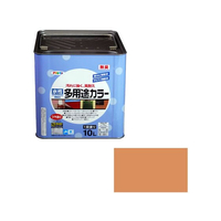 アサヒペン 水性多用途カラー 10L ラフィネオレンジ FC637PM