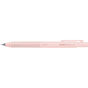 コクヨ キャンパス マジックフィット シャープペンシル 0.3mm ピンク FCJ857U-WPS1-03P-イメージ3