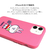 LINE FRIENDS iPhone 12/12 Pro用Brown's Sports Club カラーソフトケース[公式ライセンス品] CONY KCE-CSB068-イメージ5