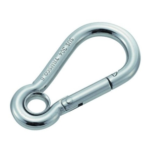 トラスコ中山 TRUSCO ステンレススナップフック A型 線径6×開口8mm (2個入) FC664FA-2754291-イメージ1