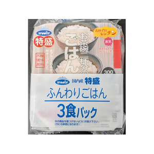 ウーケ 特盛 お茶碗二杯分のごはん 300g×3食 FCJ642R-イメージ1