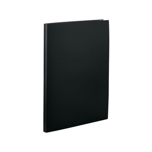 リヒトラブ AQUA DROPs クリヤーブック差替式A4 30穴 背幅18 黒 F955357-N-5015-0-イメージ1