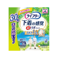 ユニ・チャーム ライフリー 下着の感覚 超うすパンツ 4回 M 30枚 FCJ544L