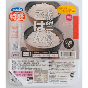 ウーケ 特盛 お茶碗二杯分のごはん 300g×3食×8パック FCJ643R-イメージ5