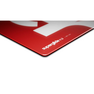 Pulsar ゲーミングマウスパッド Superglide Glass Mousepad v2 L Red-1.5T Red SGPLR2-イメージ4
