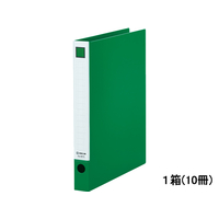 キングジム レバーリングファイル A4タテ 背幅33mm 緑 10冊 F174599-6672ﾐﾄ