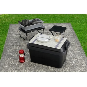 トラスコ中山 トランクカーゴ 50L 黒 600390370ブラック50 FC869GU-1150394-イメージ6