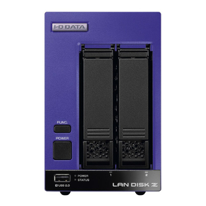 I・Oデータ Windows OS搭載 ビジネスNAS(2ドライブ搭載)2TB LAN DISK HDL2-Z22SI3B02-イメージ2