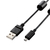 エレコム カメラ接続用USBケーブル(平型mini8pinタイプ) 1．5m ブラック DGW-F8UF15BK-イメージ2