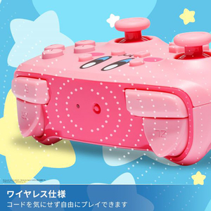 PowerA ワイヤレスコントローラー for Nintendo Switch - 星のカービィ ほおばり NSGP0348JP01-イメージ3