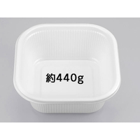 シーピー化成 どんぶり容器 BF-77 ホワイト本体 50枚 FCG264V-00094922