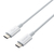 エレコム USB2．0ケーブル(C-C、USB PD対応、耐久仕様) 2．0m シルバー MPA-CCPS20PNSV-イメージ1