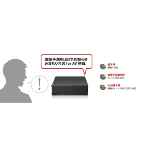 BUFFALO USB3．2(Gen．1)対応外付けHDD(4TB) ブラック HD-LE4U3-BB-イメージ9