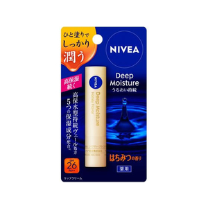 KAO ニベア ディープモイスチャーリップ はちみつの香り 2.2g F925766-イメージ1