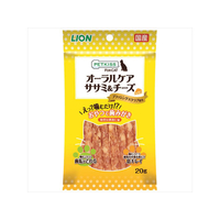 ライオン PETKISS ネコちゃんの歯みがきおやつ ササミ&チーズ 20g FC14184
