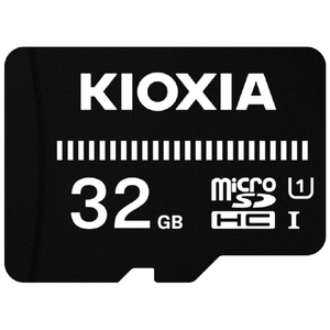 KIOXIA microSDHC UHS-Iメモリカード(32GB) EXCERIA BASIC KMUB-A032G-イメージ1