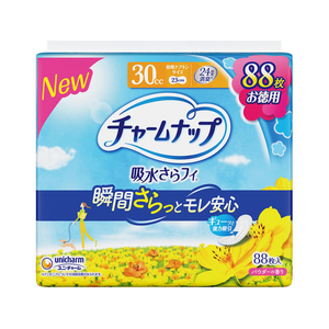 ユニ・チャーム チャームナップ 吸水さらフィ 30cc 88枚入 FCK581C-イメージ1