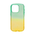 Hamee iPhone 15 Pro用TPUケース iFace Look in Clear Lolly フォレスト/アプリコット 41-960677