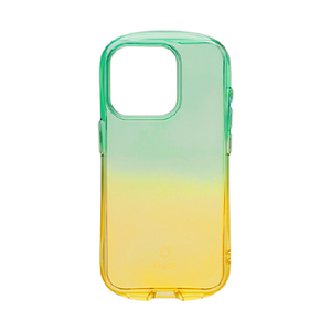Hamee iPhone 15 Pro用TPUケース iFace Look in Clear Lolly フォレスト/アプリコット 41-960677-イメージ1