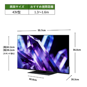 TVS REGZA 43V型4Kチューナー内蔵4K対応液晶テレビ 43Z890S-イメージ3