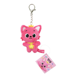 PINKFONG ピンキッツ マスコットキーホルダー ﾋﾟﾝｷﾂﾂﾏｽｺﾂﾄｷ-ﾎﾙﾀﾞ--イメージ1