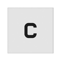 アイマーク ステンシル C 文字サイズ50×40mm FC807JD-8186055