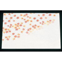 アーテック 花雅 尺三 懐石まっと 100枚入 HM-2 もみじ FC853LW-7965200
