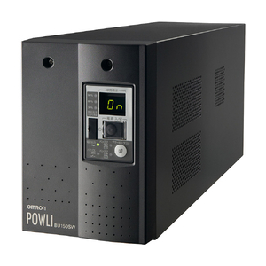 オムロン 無停電電源装置 4年無償保証/常時インバータ/1．5KVA/1050W/据置型 BU150SWG4N-イメージ1