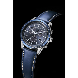 シチズン 腕時計 シチズンコレクション エコ・ドライブ クロノグラフ ダークブルー BL5490-09M-イメージ2