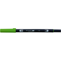 トンボ鉛筆 デュアルブラッシュペン ABT Dark Olive F039955-AB-T158