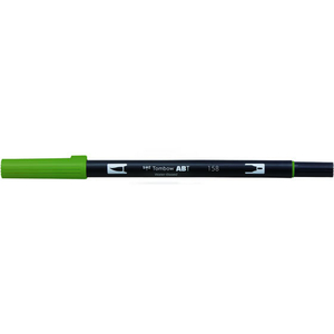 トンボ鉛筆 デュアルブラッシュペン ABT Dark Olive F039955-AB-T158-イメージ1