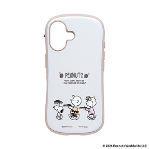 Hamee iPhone 16用ハイブリッドケース iFace First Class スヌーピー/カフェタイム　クッキー 41-980682-イメージ1