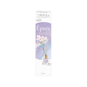 エステー 消臭力 Epure 玄関・リビング用 スティック つめかえ用 イノセントフローラル FCK831E-イメージ1