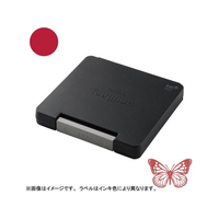 シヤチハタ スタンプ台 タフダ いろもよう 茜色 FC589ST-HTD-B-DR