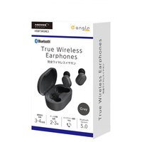 HI DISC 完全ワイヤレスイヤホン e angle select HIDISC グレー HDBT38GRE3