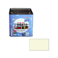 アサヒペン 水性多用途カラー 10L ミルキーホワイト FC639PM
