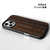 Man & Wood iPhone 16 Pro用MagSafe対応天然木ケース Koala I27068I16PR-イメージ4