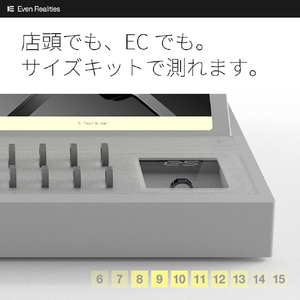 Even Realities Even R1 US15号 スマートリング グレー SIZE 15-イメージ12