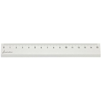 共栄プラスチック Kiwami LR左右利き手対応アルミ定規 15cm FC481ZM-4605513
