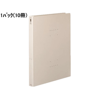 コクヨ フラットファイル〈NEOS〉厚とじ A4タテ オフホワイト 10冊 F010576-ﾌ-NEW10W