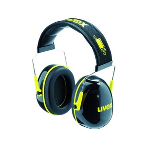 uvex イヤーマフ ウベックス K2 NRR値32dB 1002368ABS樹脂PA707ABS樹脂PA709､ポリカーボネート FC128EV-8230633-イメージ1