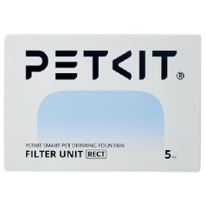 PETKIT 給水機用フィルタｰ Filter Unit Rect-5pcs P4171ﾌｲﾙﾀ--イメージ1