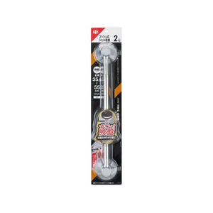 レック 伸縮ステンタオル掛け ジェル吸盤 50 FC868TA-B00430-イメージ1