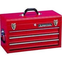 スーパーツール スーパー/ツールケース 3段引出し式 レッド 505×233×300mm レッド505233300 FC870CC-4231287