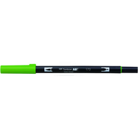 トンボ鉛筆 デュアルブラッシュペン ABT Willow Greeen F039957-AB-T173