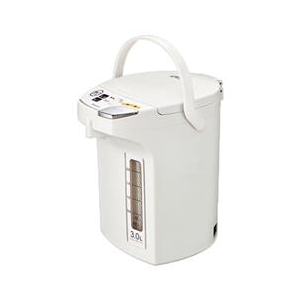 ピーコック 電動給湯ポット(3．0L) ホワイト WMJ-30W-イメージ1