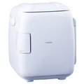 ツインバード 2電源式コンパクト電子保冷保温ボックス ホワイト HREB06W